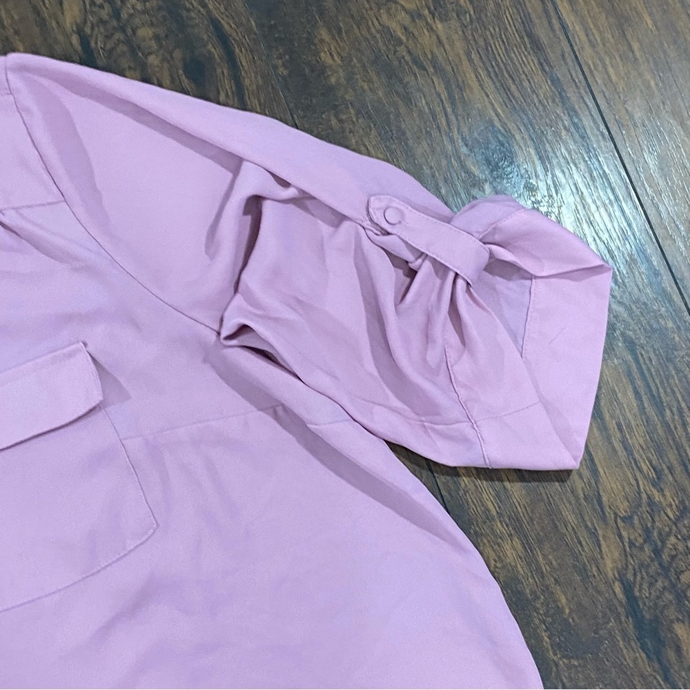 Torrid Georgette Button-Down Pullover Blouse Size… - image 8